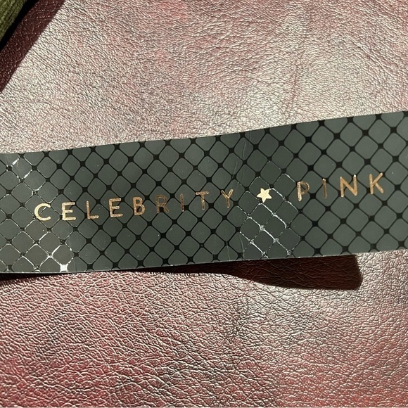 Celebrity Pink Olive Green Mini Corduroy Button Front Skirt - Size 13/31, NWT - Picture 9 of 14